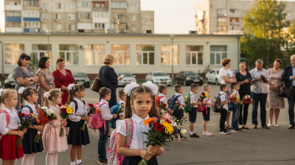 Праздник первого звонка как зеркало городской жизни